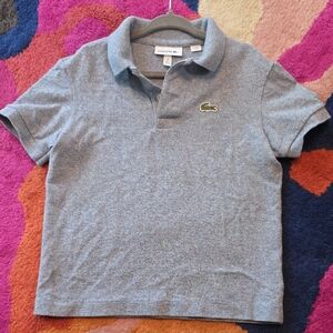 Lacoste Kids Polo Shirt in Gray